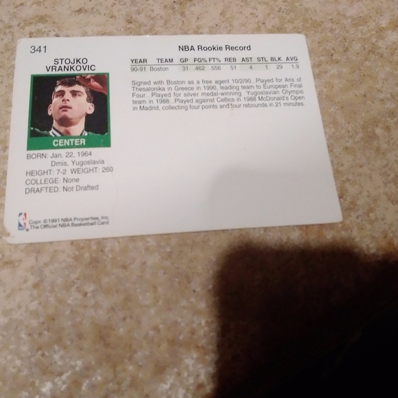 7 basketball Set Of cards NBA hoops brand And Vintage 90s - Picture 8 of 16